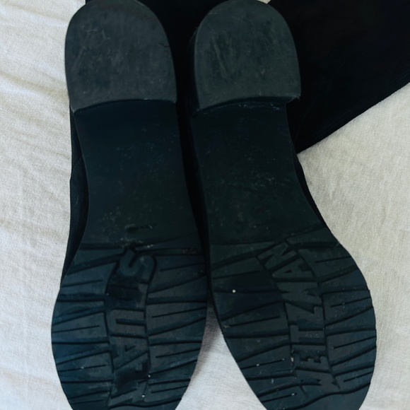 Stuart Weitzman Midland Over The Knee Boots Black Suede Leather Size US9 EUR39.5 - Picture 6 of 10